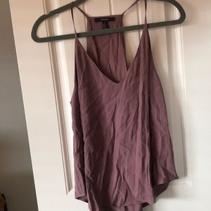 mauve/purple loose fitting tank top